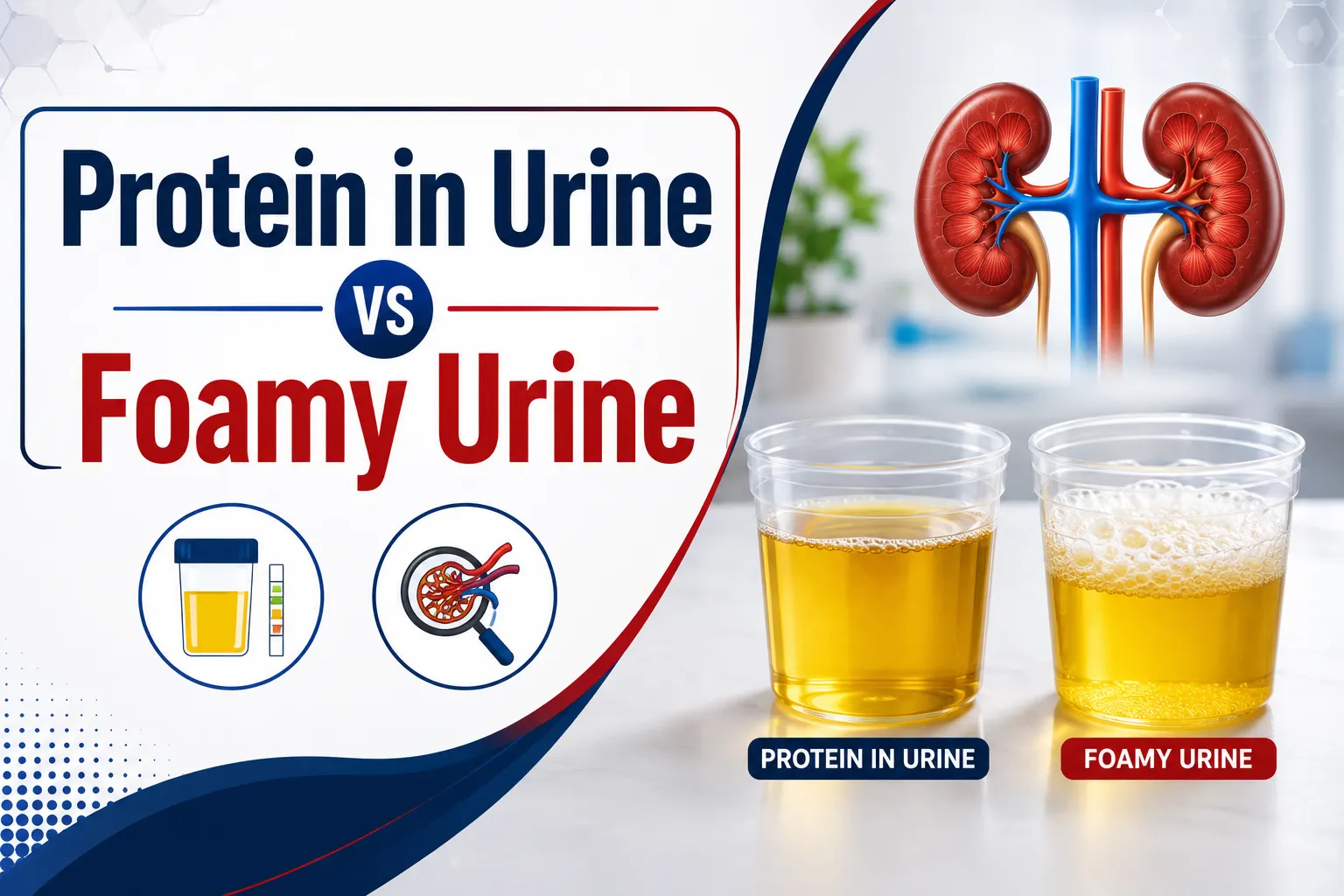 Protein in Urine vs Foamy Urine: What's the Difference?